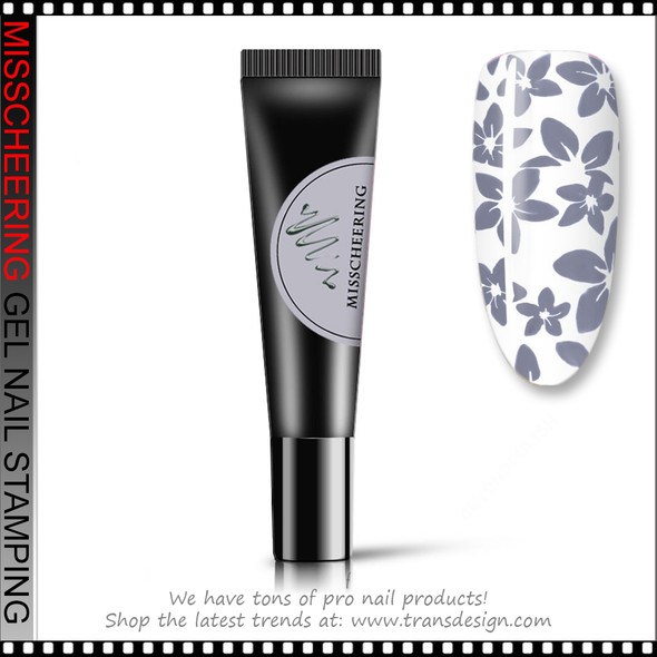 MISSCHEERING Stamping Gel Silver 8ml